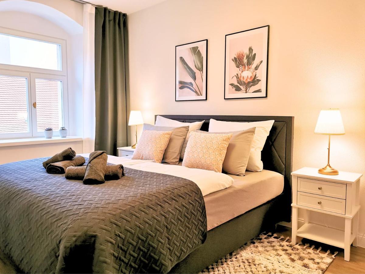 Fynbos Apartments Deluxe, Balkon, Historisch, Parkplatz Meißen Dış mekan fotoğraf