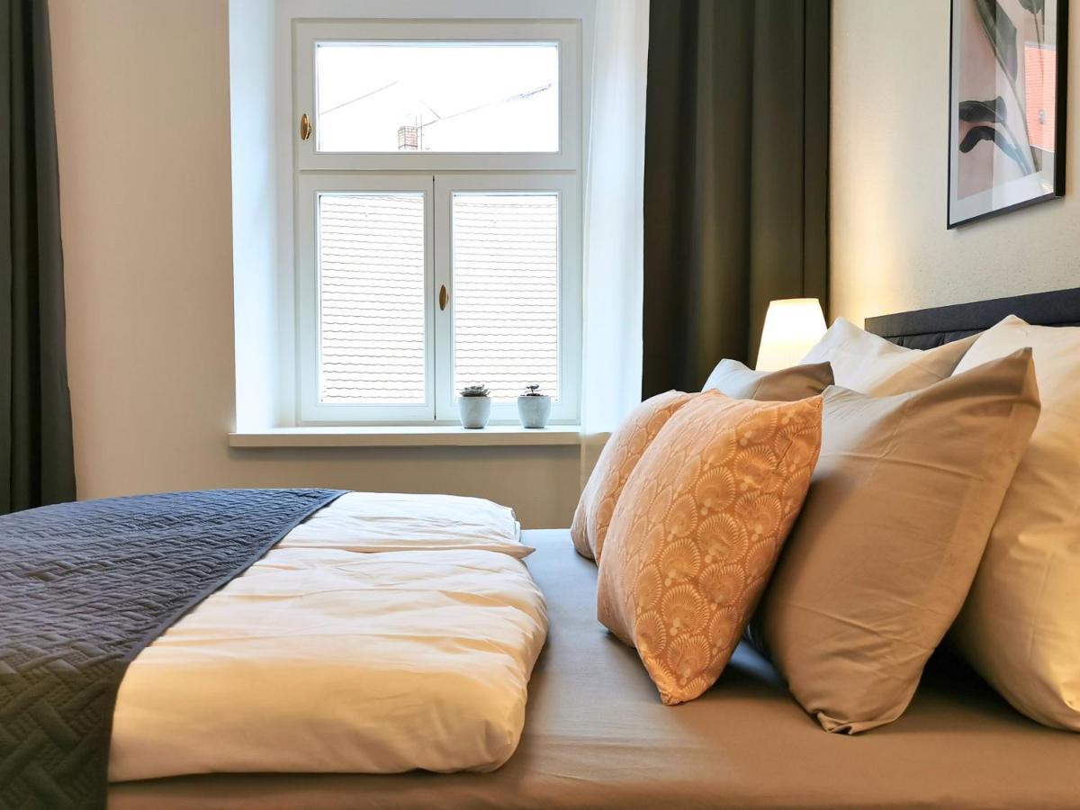 Fynbos Apartments Deluxe, Balkon, Historisch, Parkplatz Meißen Dış mekan fotoğraf