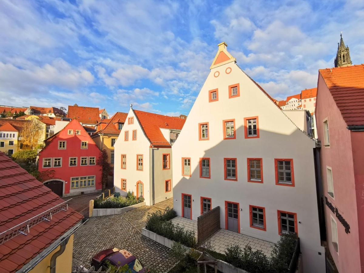 Fynbos Apartments Deluxe, Balkon, Historisch, Parkplatz Meißen Dış mekan fotoğraf